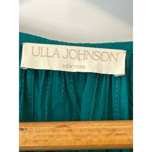 Ulla Johnson Camilla Mini Dress Size 6 Boho Ruffle Sleeveless Designer Style - Picture 6 of 10